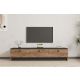 HANAH HOME TV komoda Pega, braon/crna - 835PUQ3031