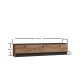 HANAH HOME TV komoda Pega, braon/crna - 835PUQ3031