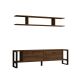 HANAH HOME TV komoda Melis Lydia, braon - 835PUQ3042