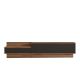 HANAH HOME TV komoda Asir, braon/crna - 835PUQ3046