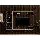 HANAH HOME TV komoda Noble, krem/antracit - 835PUQ3063