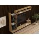 HANAH HOME TV komoda Noble, krem/antracit - 835PUQ3063