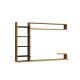 HANAH HOME TV komoda Noble, krem/antracit - 835PUQ3063