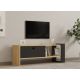 HANAH HOME TV komoda Yonca, bež/crna - 835PUQ3064