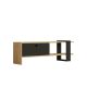 HANAH HOME TV komoda Yonca, bež/crna - 835PUQ3064