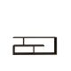 HANAH HOME TV komoda Cafu, crna - 835PUQ3075