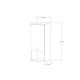 HANAH HOME Ormar za kupatilo Mis, braon - 835PUQ3501