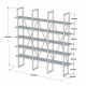 HANAH HOME Polica za knjige Beylerbeyi, braon/antracit - 835PUQ3626