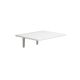 HANAH HOME Zidni preklopni sto Nur, bela - 835PUQ3811
