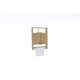 HANAH HOME Ormar za kupatilo Ela, svetlobraon - 835PUQ3906