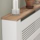 HANAH HOME Maska za radijator Termora, bela/braon - EP3132526