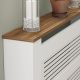 HANAH HOME Maska za radijator Termora, braon/bela - EP3132478