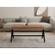 HANAH HOME Klub sto Room, crna/braon - 835PUQ5013