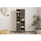 HANAH HOME Polica za knjige Otranto, krem/antracit - 835PUQ5306