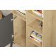 HANAH HOME Polica za knjige Otranto, krem/antracit - 835PUQ5306