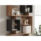 HANAH HOME Polica za knjige Icardi, krem/antracit - 835PUQ5316