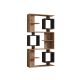 HANAH HOME Polica za knjige Icardi, krem/antracit - 835PUQ5316