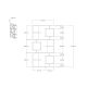 HANAH HOME Polica za knjige Icardi, krem/antracit - 835PUQ5316