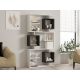 HANAH HOME Polica za knjige Icardi, bela/antracit - 835PUQ5317