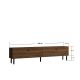HANAH HOME TV komoda Nantes, braon - EP3056984