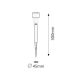 Rabalux Solarna rasveta Solar 1 LED 01W crna (8365) - 8365