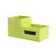 DELI DELI Stoni organizer od abs plastike, 1 fioka, 3 odeljka - zeleni - 837241