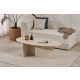 NORDURE Klub sto Orba, mermerna krem - EP3056990