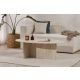 NORDURE Klub sto Orba, mermerna krem - EP3056990
