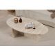 NORDURE Klub sto Orba, mermerna krem - EP3056990