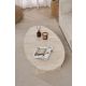 NORDURE Klub sto Orba, mermerna krem - EP3056990