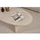 NORDURE Klub sto Orba, mermerna krem - EP3056990