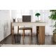NORDURE Ugaoni radni sto Vesper, krem/braon - EP3057044