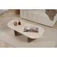 NORDURE Klub sto Ovalis, mermerna/braon - EP3057077