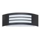 Rabalux Spoljna zidna rasveta Roma E27 1x MAX 14W mat crno (8409) - 8409