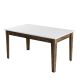 HANAH HOME Trpezarijski sto Milan 514 Walnut White - 189970
