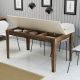 HANAH HOME Terpezarijski sto Milan 517, braon/krem - 845HCT1405