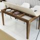 HANAH HOME Terpezarijski sto Milan 517, braon/krem - 845HCT1405