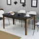 HANAH HOME Terpezarijski sto Milan 518, braon/crna - 845HCT1406