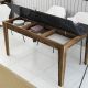 HANAH HOME Terpezarijski sto Milan 518, braon/crna - 845HCT1406