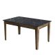 HANAH HOME Terpezarijski sto Milan 518, braon/crna - 845HCT1406