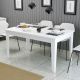 HANAH HOME Terpezarijski sto Milan 519, bela - 845HCT1407