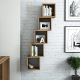 HANAH HOME Zidna polica Box 5/1, braon - 845HCT1609