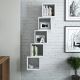 HANAH HOME Zidna polica Box 5/1, bela - 845HCT1611