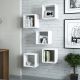 HANAH HOME Zidna polica Box 5/1, bela - 845HCT1611