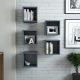 HANAH HOME Zidna polica Box 5/1, plava - 845HCT1612