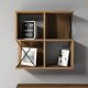 HANAH HOME Zidna polica Extra, braon - 845HCT1614