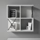 HANAH HOME Zidna polica Extra, bela - 845HCT1615