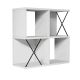 HANAH HOME Zidna polica Extra, bela - 845HCT1615