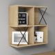 HANAH HOME Zidna polica Extra, svetlobraon - 845HCT1617