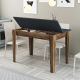 HANAH HOME Terpezarijski sto Kiev 504, braon/antracit - 845HCT2101